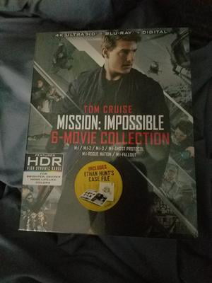 Desde allí desconectado florero Mission: Impossible: 6-Movie Collection (4K Ultra HD + Blu-ray) -  Walmart.com