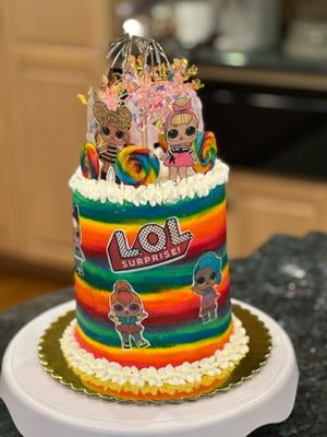 LOL Surprise! Dolls Cake Topper, by A Birthday Place