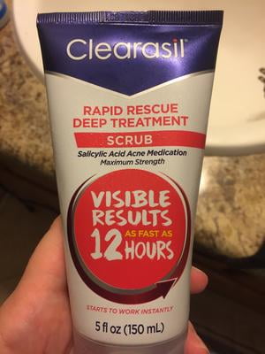 clearasil 12 hour face wash