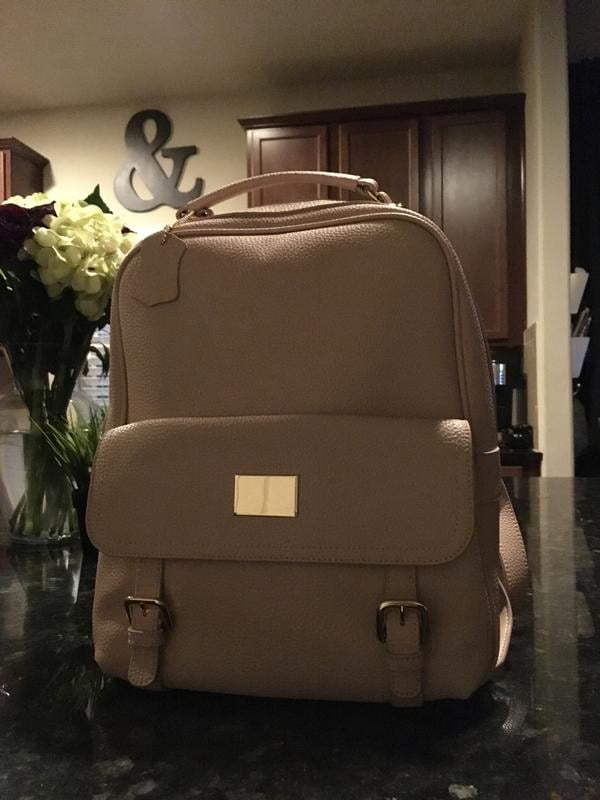 Renwick Womens Genuine Leather Backpack 