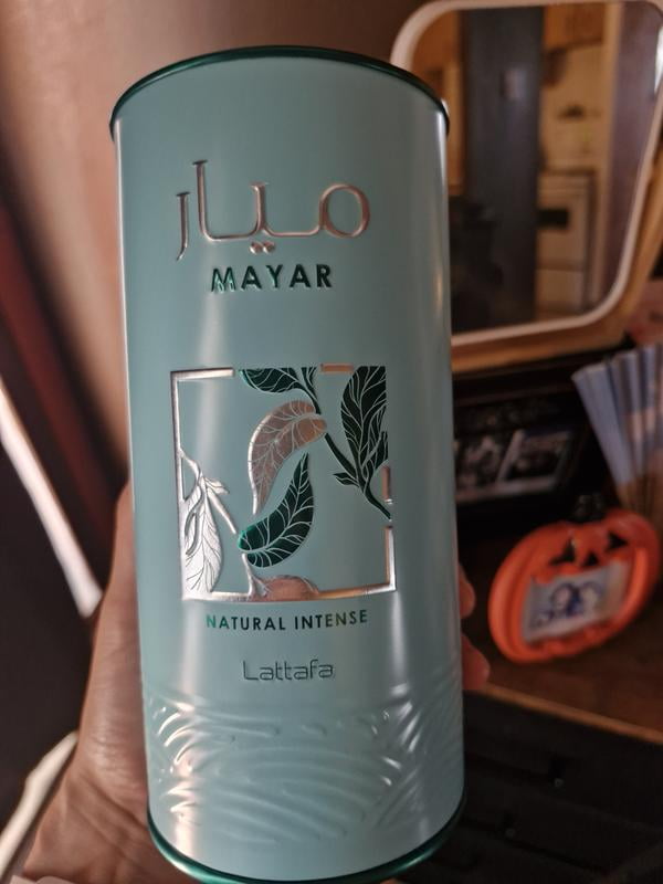 Lattafa Mayar Natural Intense Perfume, 3.4 oz EDP Spray, Tangerine