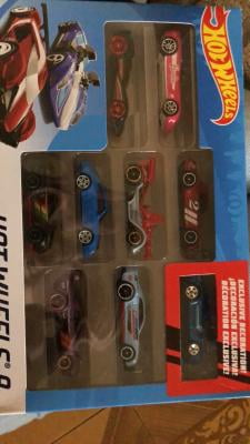 Hot Wheels 9-Car Gift Set, 1:64 Scale Toy Cars or Trucks, Styles