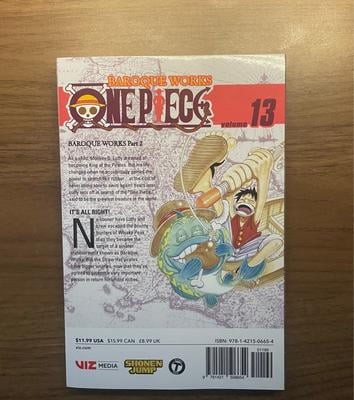 少年漫画 ONE PIECE 13 One Piece One Piece, Vol. 13, (Paperback) - Walmart.com