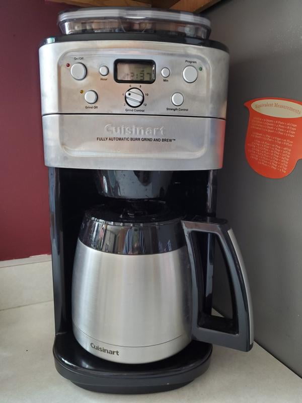 Cuisinart DGB-900BC Grind & Brew Thermal 12-Cup Automatic Coffee