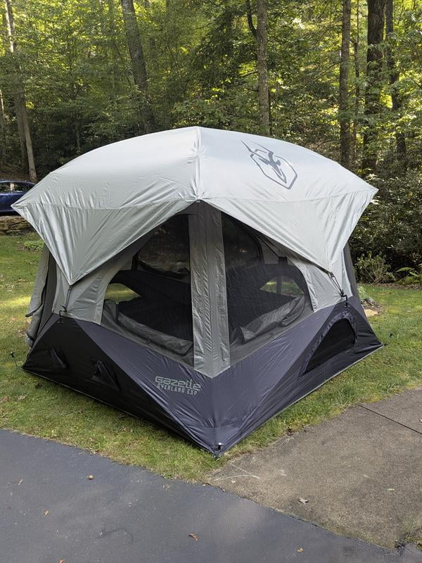 Gazelle Tents™ T4 Overland EXP Hub Tent, 4-Person, Agave Green, 94