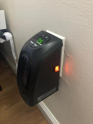 QLF younker Heater Handy Plug New Fast Personal Heater Portable Heating Mini-heating EU Plug