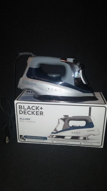 black and decker allure iron