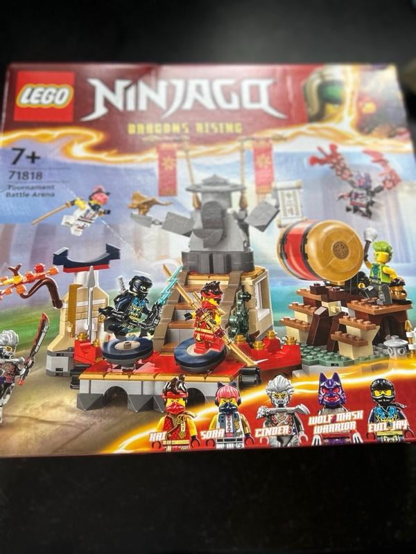 Free Shipping! LEGO NINJAGO Tournament Battle Arena Playset with 6
