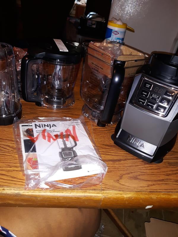 New, Opened box Ninja Kitchen System with Auto IQ Boost and 7-Speed Bl -  appliances - by owner - sale - craigslist