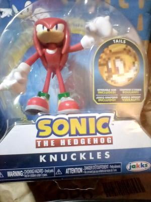 Sonic, Action Figure, 4 Inch Knuckles w/ accessory, Bendable limbs