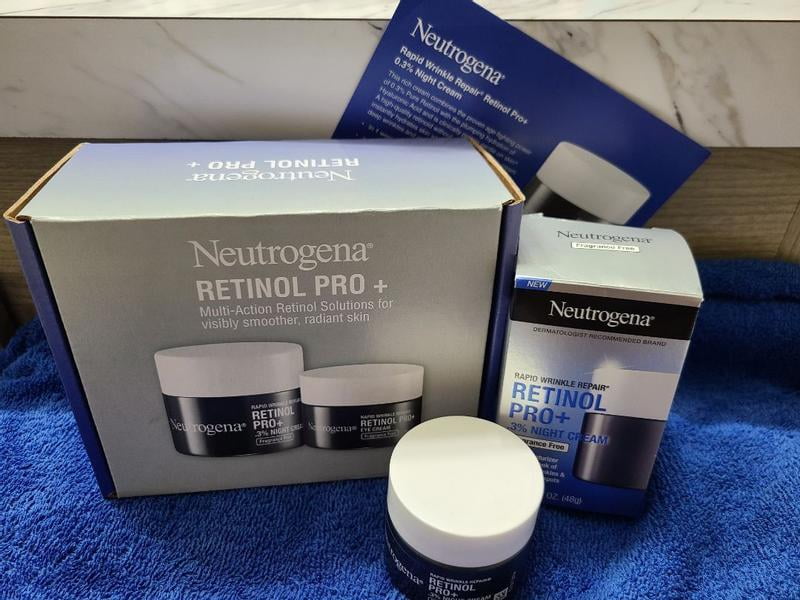 hiroponアメリカで購入　ニュートロジーナ　レチノールプロ➕ナイト Amazon | Neutrogena Rapid Wrinkle Repair Night, 1 Ounce