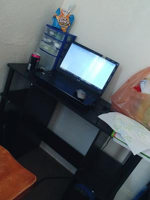 Furinno Jaya Compact Computer Study Desk Espresso Walmart Com