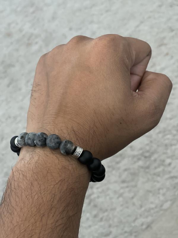 American Exchange Piece Precious Stone/Alloy Light Blue Beads