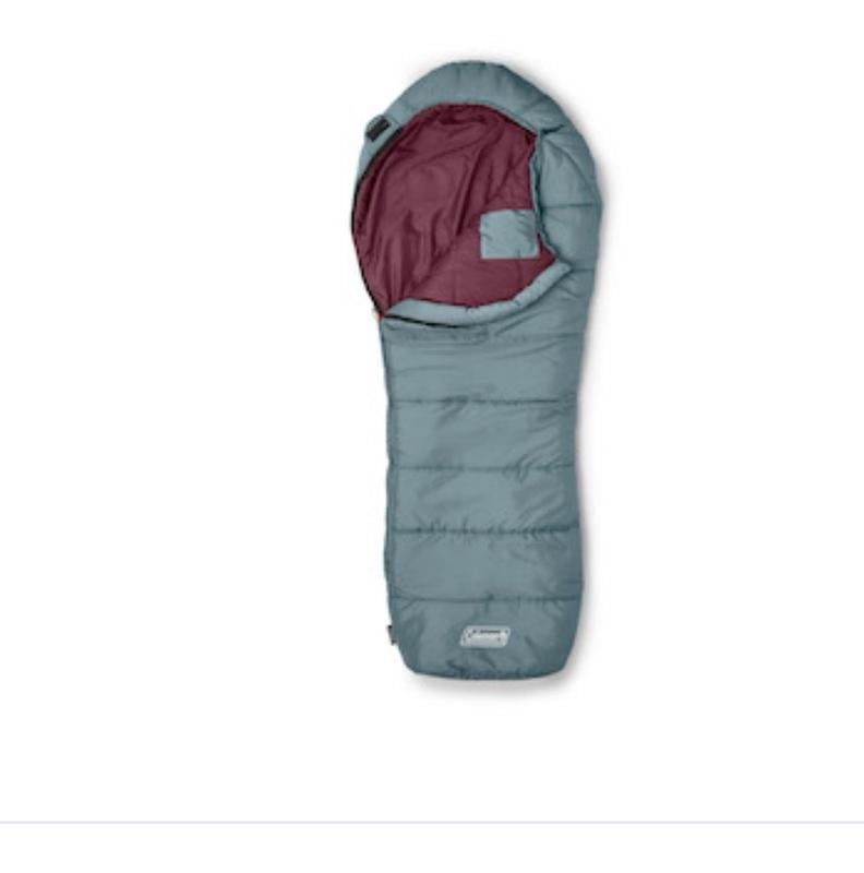 Coleman Tidelands 50-Degree Big & Tall Mummy Sleeping Bag for