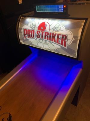 MD Sports 10' Arcade Bowling Game, Automatic Pins System, LED