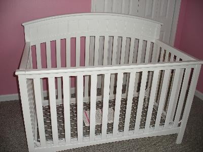 graco charleston crib white