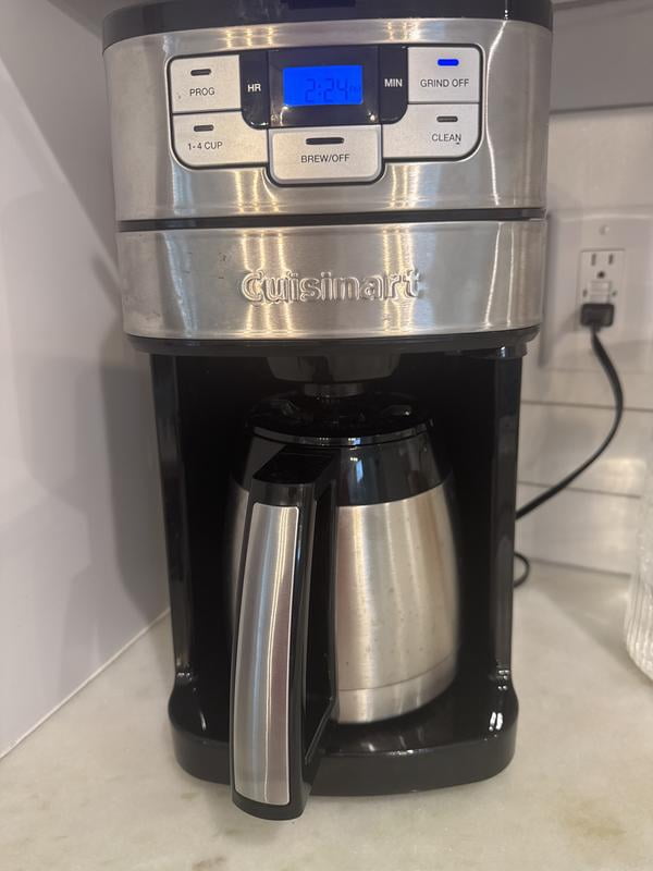 Cuisinart 10 Cup Automatic Grind & Brew Thermal Coffeemaker with