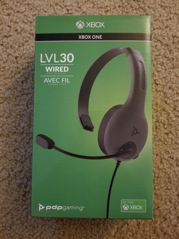 PDP Gaming LVL30 Wired Chat Headset Playstation 4 PS4 BNIB