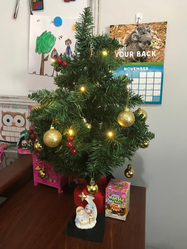 Pre-lit cone CHRISTMAS TREE 40cm SILVER rattan GOLD battery rrp £10 each NEW