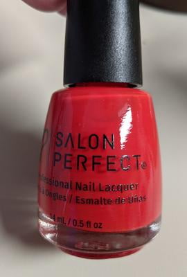 【ハンドメイド】HMNG ヘミング ジョイント ブラッディーレッド 80mm Salon Perfect Nail Polish, Red, Heart Strings 178, 0.5 fl oz