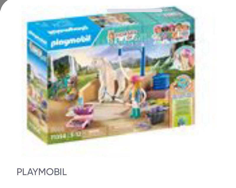 PLAYMOBIL #71354 Horses of Waterfall Horse Washing Station w