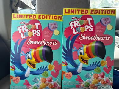 【限定・美品・絶版】CEREAL Vol.14 limited Edition Kellogg's Froot Loops Original Breakfast Cereal, Valentine's Day