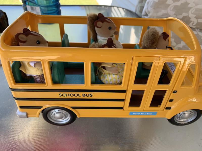 Calico critters cheap school bus walmart