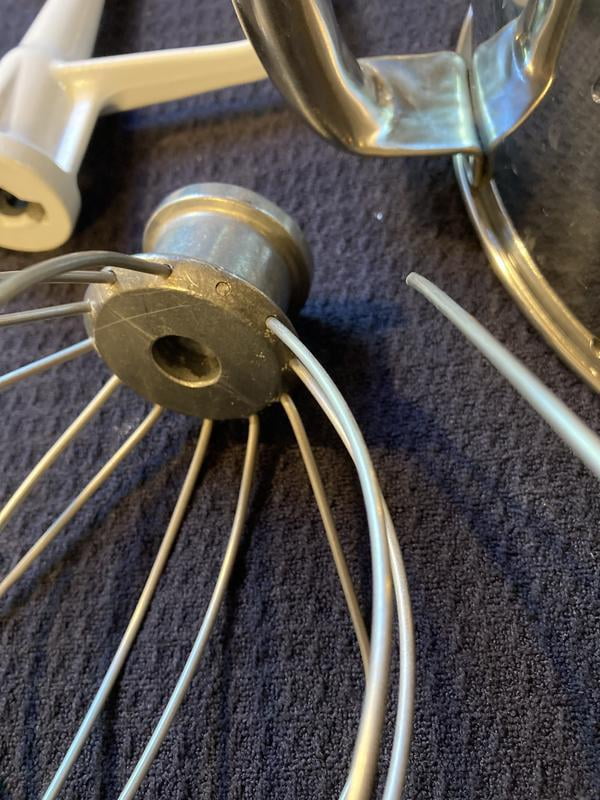 Mezclador Eléctrico De Alambre De Acero Inoxidable Para KitchenAid K45ww 9704329 Mx I.408306969
