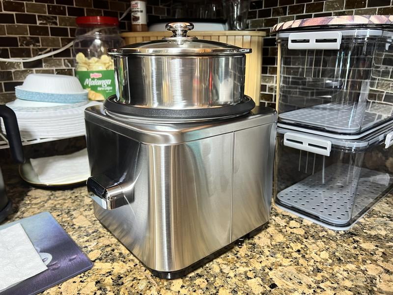 Cuisinart 8 Cup Rice Cooker, Electric, Steam Tray, Nonstick