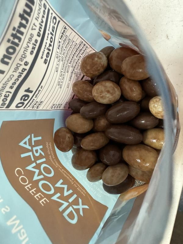 Members Mark Chocolate Coffee Almond Trio Mix, 18 oz.