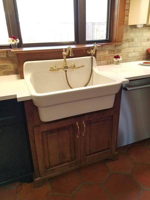 American Standard Country Kitchen Sink White Walmart Com Walmart Com
