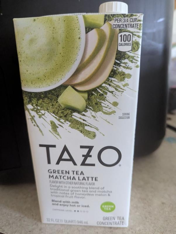 まっちゃ TAZO Green Tea Matcha Latte Concentrate, Sweetened with