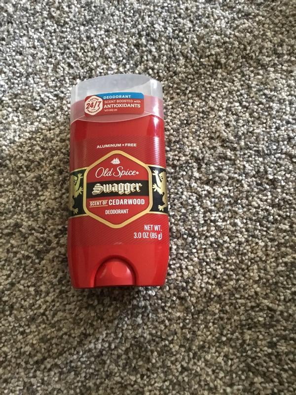 Old Spice Swagger Deodorant 3 Ounce Pack of 4 with Cedarwood and
