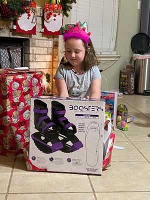 MGP Action Sports – BOOST BOOTS – Kids Jumping Shoes – Purple