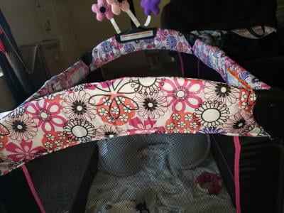 baby trend floral garden pack and play