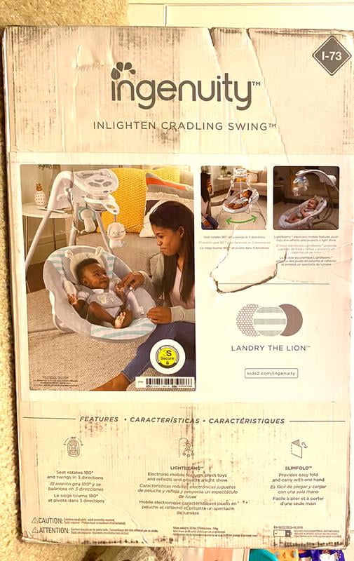 ingenuity inlighten swing lullabye lion