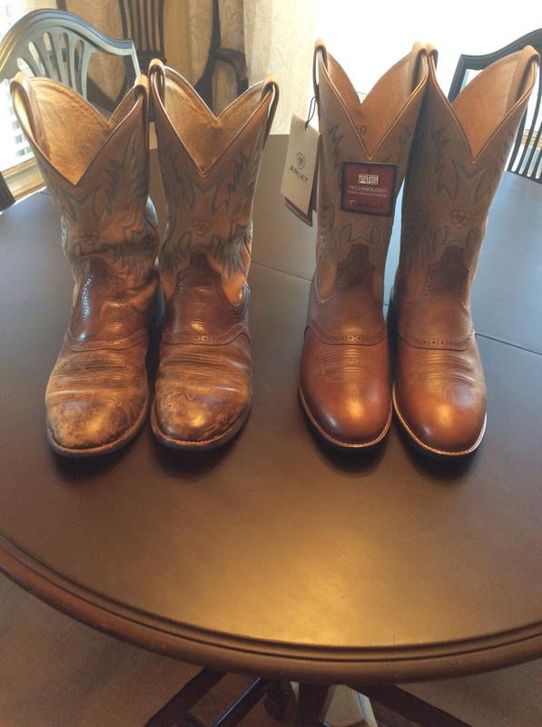 Ariat heritage stockman boots top