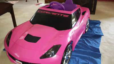 barbie corvette battery