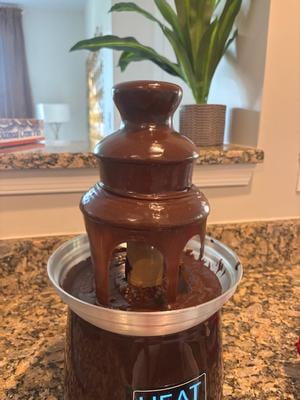 Free Shipping! Way To Celebrate Chocolate Fountain 3-Tier Compact