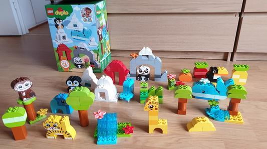 LEGO DUPLO Classic 10934 Building Toy Set: Creative Animals World