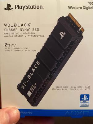 WD_Black 2TB SN850P NVMe Internal Hard Drive for PlayStation PS5