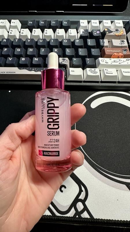 Maybelline Grippy Serum Makeup Grip Primer, 2% Niacinamide, 1 Kit
