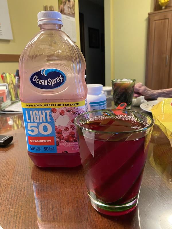 Ocean Spray® Light‡ 50 Cran™ Cranberry Juice Drink - Walmart.com