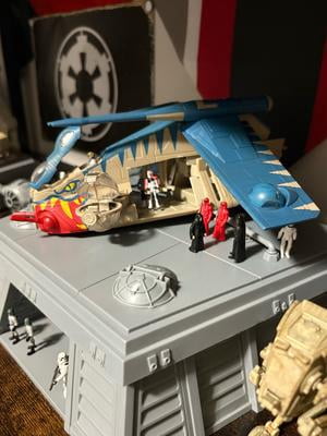 Star Wars Micro Galaxy Squadron Republic Gunship (Muunilinst-10