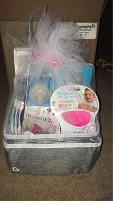 munchkin very important baby gift basket
