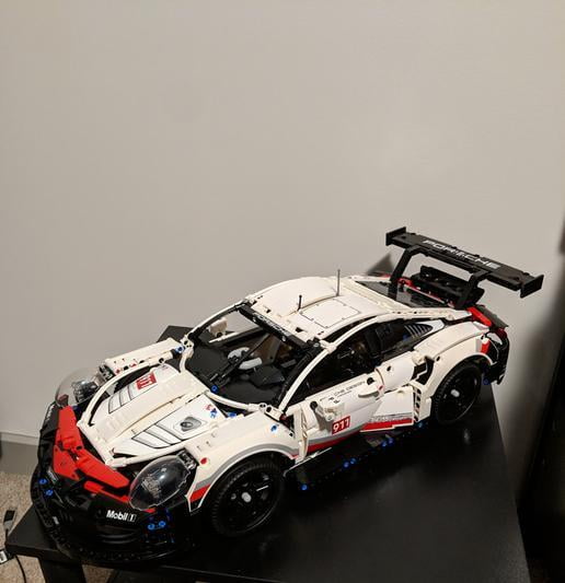 LEGO Technic Porsche 911 RSR Race Car Model Building Kit 42096