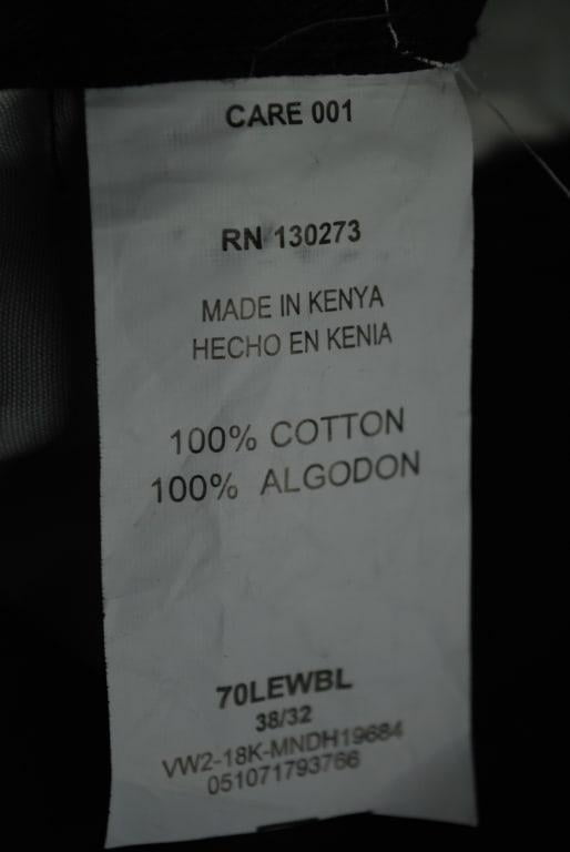 wrangler pants rn 130273