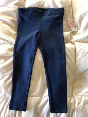 navy blue uniform jeggings