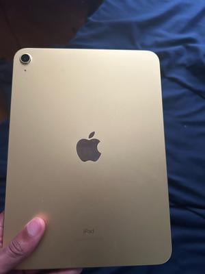 Apple 10.9-inch iPad Air Wi-Fi, 64GB, Yellow - 10th