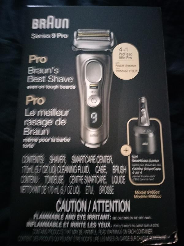 Customer reviews for BRAUN Series 9 9295cc Wet & Dry Men's